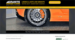 Desktop Screenshot of granitegaragefloors.com